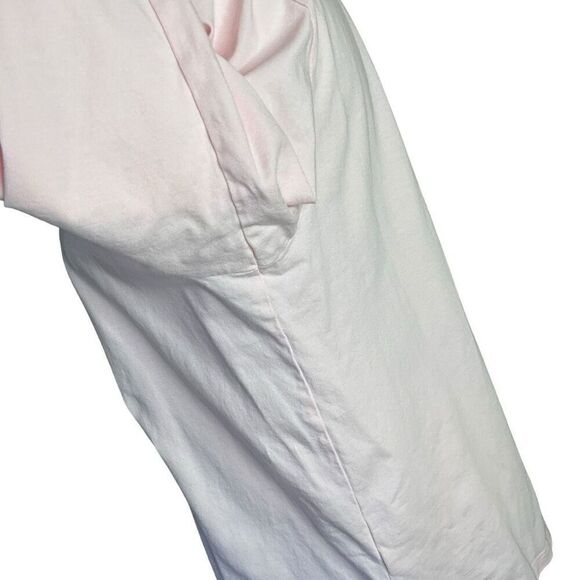 Levis Womens Size Large Graphic Tee T Shirt Pink Long Sleeve Crewneck Pullover - Picture 7 of 10